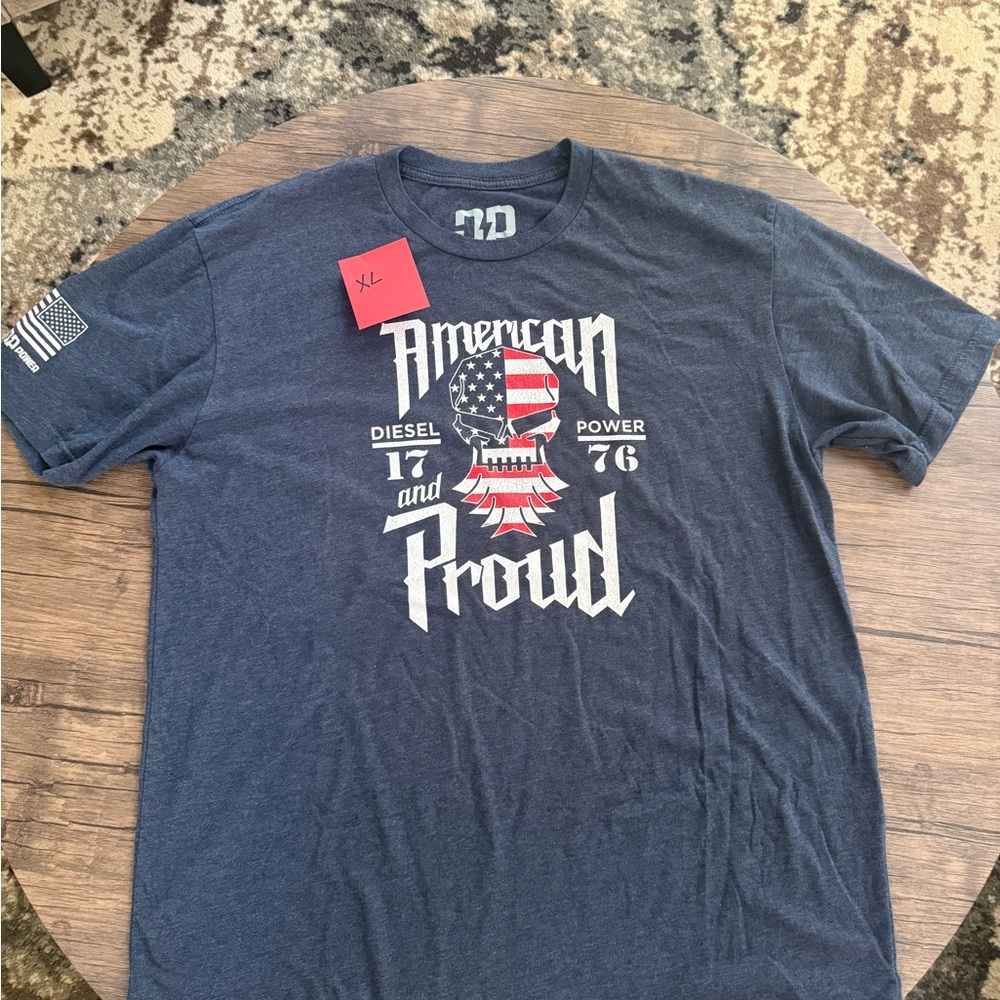 Diesel Men's Navy Graphic Tee